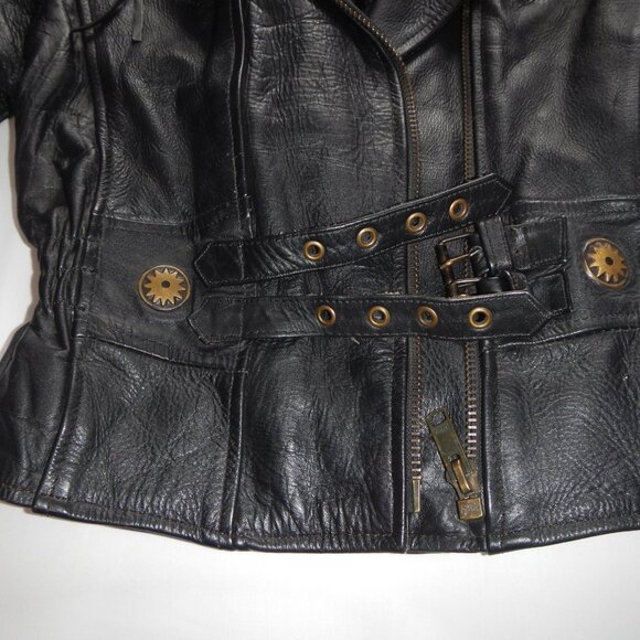 Womens Motorcycle Jacket 90s - Picture 3 of 16